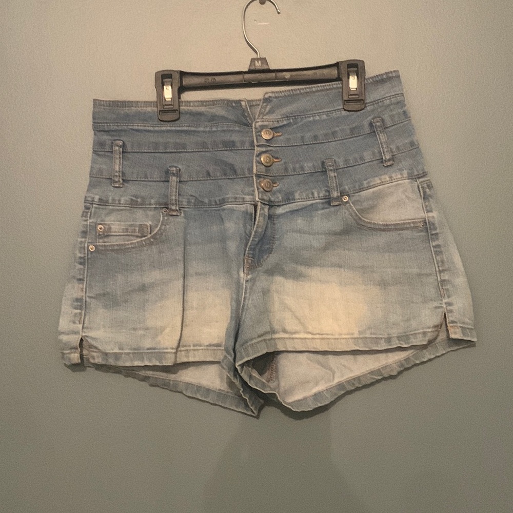Denim blue Jean shorts size 7/8